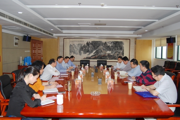 省公司接待湖南省輕工鹽業(yè)集團(tuán)有限公司考察組一行